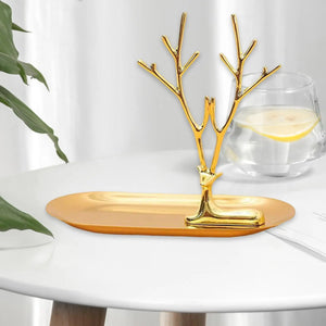 Portable Jewelry Tray: Bracelet Necklace Watch Ring Holder