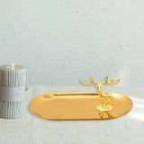 Portable Jewelry Tray: Bracelet Necklace Watch Ring Holder