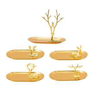 Portable Jewelry Tray: Bracelet Necklace Watch Ring Holder