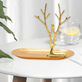 Portable Jewelry Tray: Bracelet Necklace Watch Ring Holder