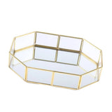 Decorative Tray for Jewelry Makeup Storage