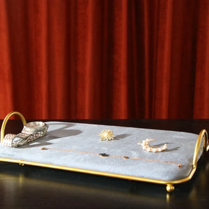 Jewelry Tray Organizer for Earring Necklace Bracelet Ring, Desktop Organizer