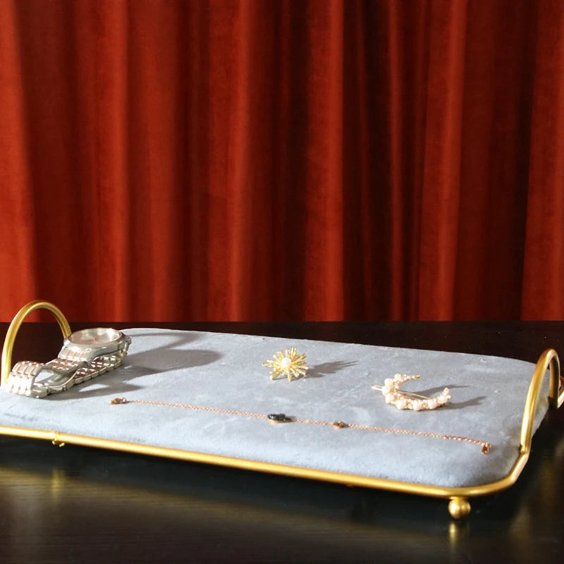 Jewelry Tray Organizer for Earring Necklace Bracelet Ring, Desktop Organizer