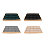 Jewelry Tray Drawer 12 Grid Lightweight Storage Organizer