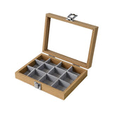 Jewelry Tray Trinkets Container with Cover Plate for Earring Dresser