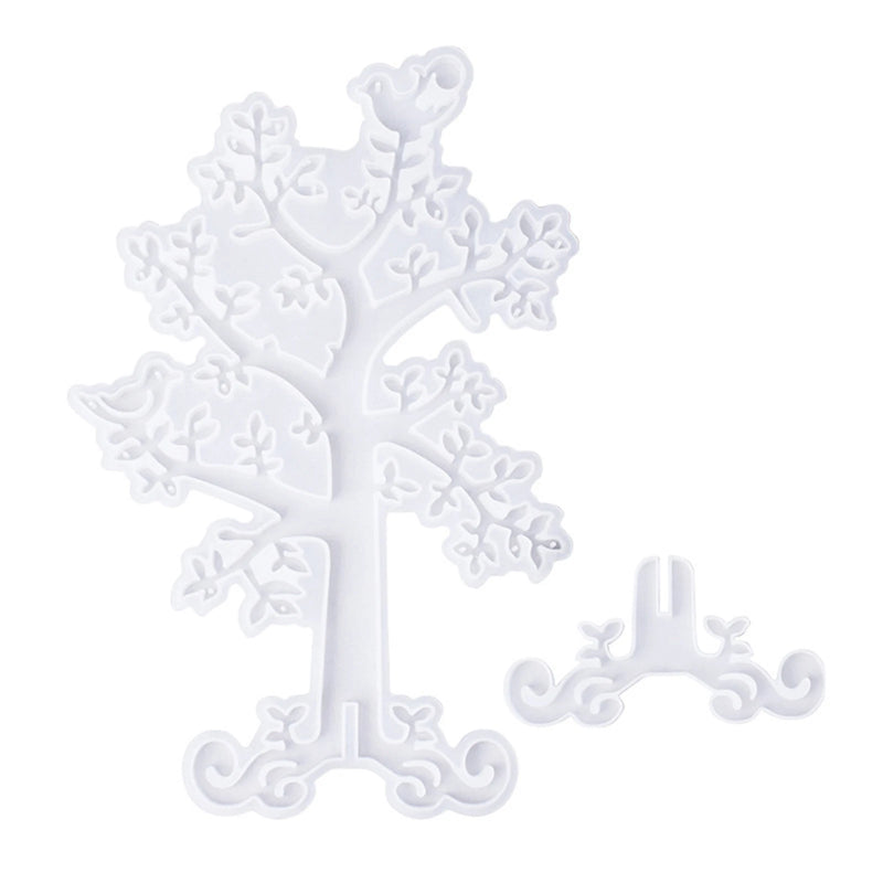 Jewelry Tree Holder DIY Epoxy Resin Casting Silicone Display Stand