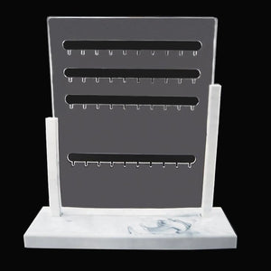 Jewelry Tree Stand Organizer with Tray, DIY Assembly