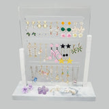 Jewelry Tree Stand Organizer with Tray, DIY Assembly