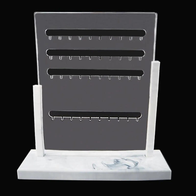 Jewelry Tree Stand Organizer with Tray, DIY Assembly