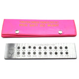Tungsten Carbide Drawplate 20 Oval Holes 3.1-5.0MM