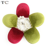 Velvet Ring Box Wedding Jewelry Pendant Stud Box