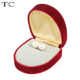 Velvet Ring Box Wedding Jewelry Pendant Stud Box