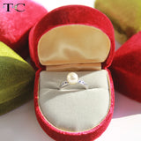 Velvet Ring Box Wedding Jewelry Pendant Stud Box