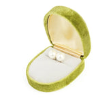 Velvet Ring Box Wedding Jewelry Pendant Stud Box