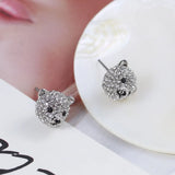 Polar Bear Water Drop Bracelet Earrings Set