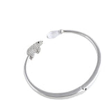 Polar Bear Water Drop Bracelet Earrings Set