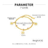 Daisy Stainless Steel Bracelet for Girlfriends