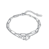 Vintage Double Titanium Steel Bracelet