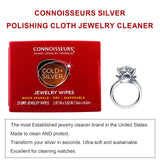 Jewelry Wipes - Silver Cleaner and Polish