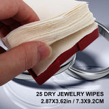 Jewelry Wipes for Cleaning Care Maintenance Polish And Remove