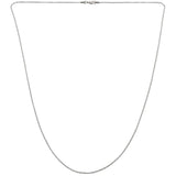 Stainless Steel Armor Chain Necklace for Women, 2mm Wide