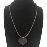 Vintage Hand-Made Heart Necklace, Lucky Jewelry for Women