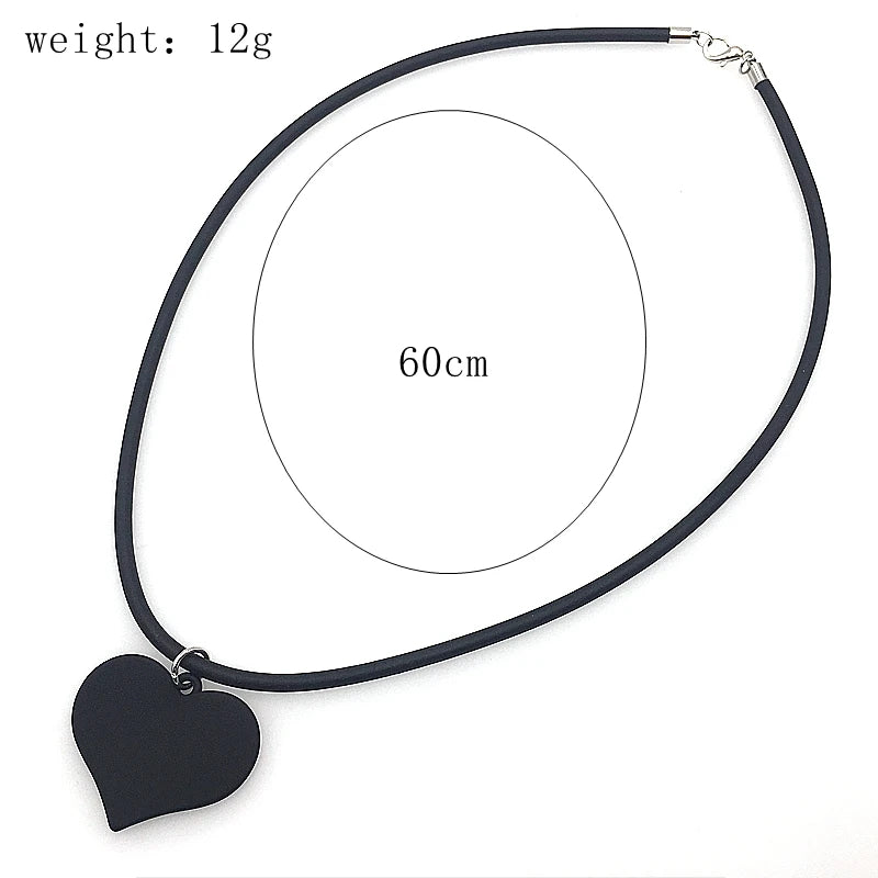 Vintage Hand-Made Heart Necklace, Lucky Jewelry for Women