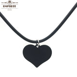 Vintage Hand-Made Heart Necklace, Lucky Jewelry for Women