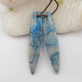 Chrysocolla Earrings Beads Stone Jewelry
