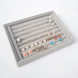Grey Flannel Jewelry Box Trinket Box Storage