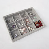 Grey Flannel Jewelry Box Trinket Box Storage
