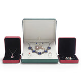 High-Grade Leather Jewelry Box for Rings, Necklaces, and Bracelets