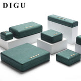 High-Grade Leather Jewelry Box for Rings, Necklaces, and Bracelets