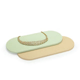 Double-Sided Jewelry Display Board Home Tray Jewelry Stand