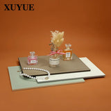 Double-Sided Jewelry Display Board Home Tray Jewelry Stand