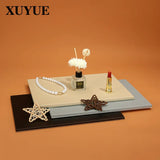 Double-Sided Jewelry Display Board Home Tray Jewelry Stand
