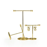 European Ins Metal Earrings Display Stand Jewelry Storage Rack