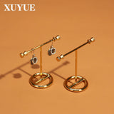 European Ins Metal Earrings Display Stand Jewelry Storage Rack
