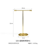 European Ins Metal Earrings Display Stand Jewelry Storage Rack