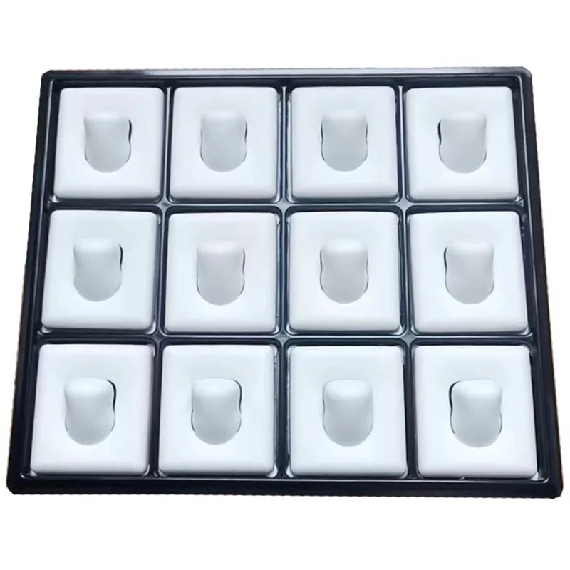 Jewelry Display Props Ring Earrings Storage and Plate Organizer