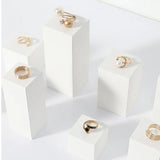 Jewelry Display Rack Earrings Necklace Collection Base Tabletop Photo Props