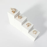 Jewelry Display Rack Earrings Necklace Collection Base Tabletop Photo Props