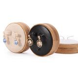 Bamboo & Wood Jewelry Display Stand Set