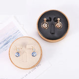 Bamboo & Wood Jewelry Display Stand Set