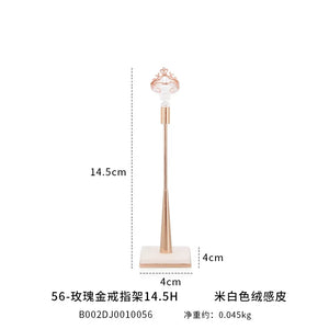 Metal Ring Display Stand for Jewelry
