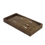 Multi-color Necklace Pendant Storage Display Tray 11*22cm
