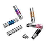 Stainless Steel Cylinder Memorial Urn Pendant Necklace Cremation