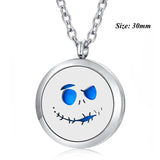 30mm Magnetic Aroma Locket Perfume Necklace
