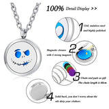 30mm Magnetic Aroma Locket Perfume Necklace
