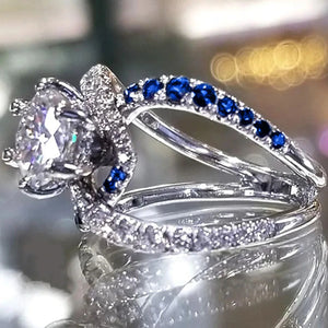 Women's Cubic Zirconia Engagement Wedding Ring